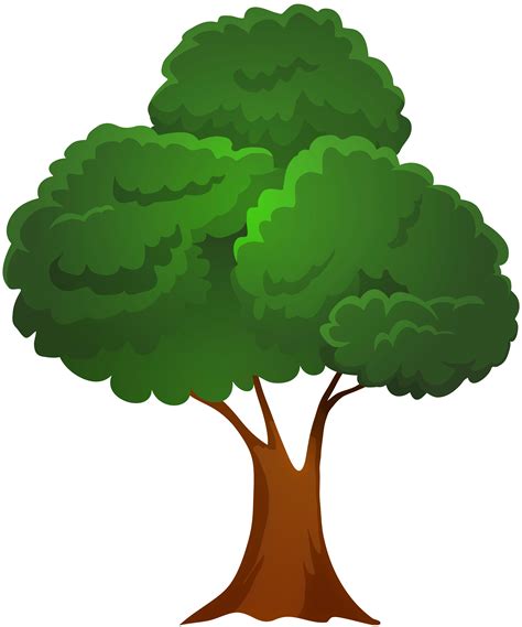 classic green tree png clip art best web clipart clip art library