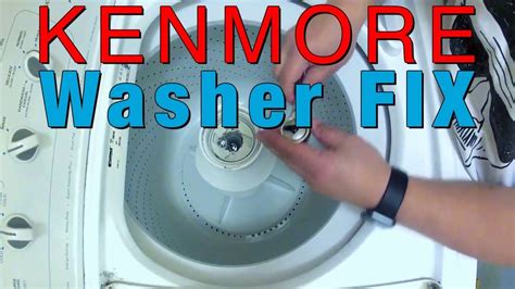 Read and follow all safety rules and operating instructions before first use of this product. KENMORE 80 SERIES WASHER REMOVING AGITATOR