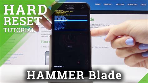 Hard Reset Hammer Blade Bypass Screen Protection Youtube