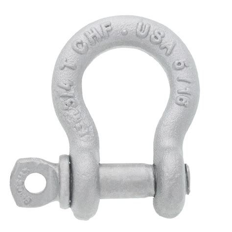 516 Chicago Hardware Hot Dip Galvanized Screw Pin Anchor Shackle