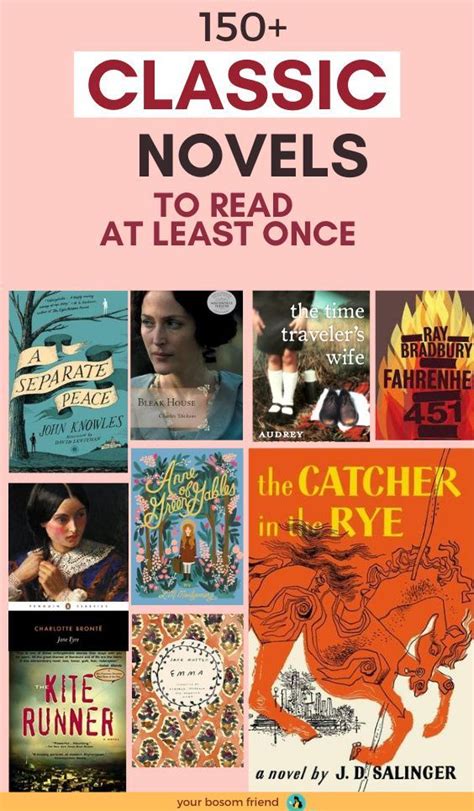 150 Must Read Classic Books For Adults Classic Novels To Read