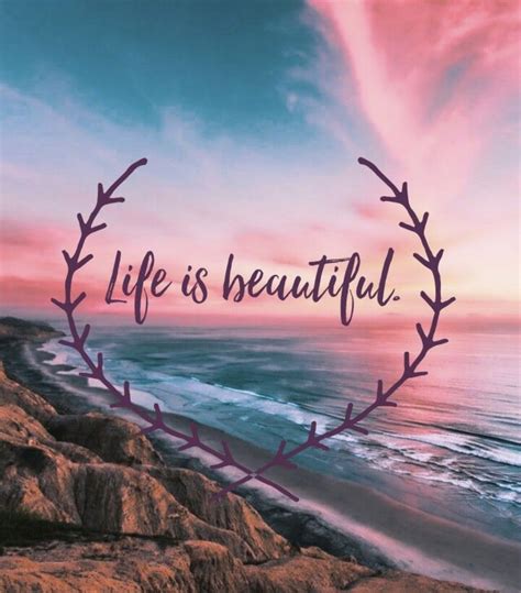 Life is Beautiful | Wallpaper quotes, Inspirational ...