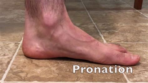 Foot Pronation And Supination Youtube