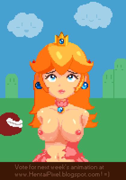 Hentaipixel Piranha Plant Princess Peach Mario Series Nintendo