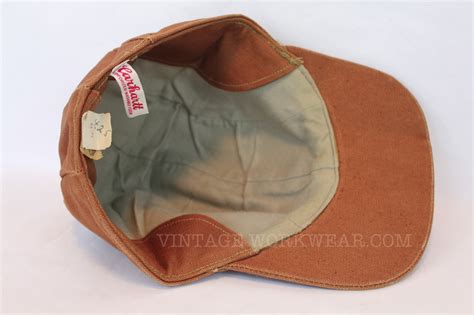 Vintage Workwear Vintage Carhartt Brown Duck Winter Cap