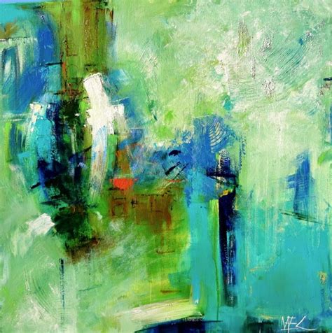 Elizabeth Chapman Art Abstract Painting Breeze By