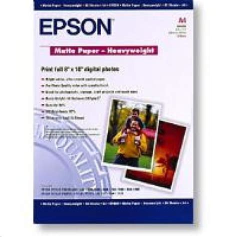 Buy The Epson C13s041256 Matte Paper A4 50 Sheet C13s041256 Online