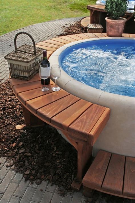 Outdoor Jacuzzi Hot Tubs Hot Springs Hot Tub Landscaping Hot Tub Backyard Hot Tub Patio