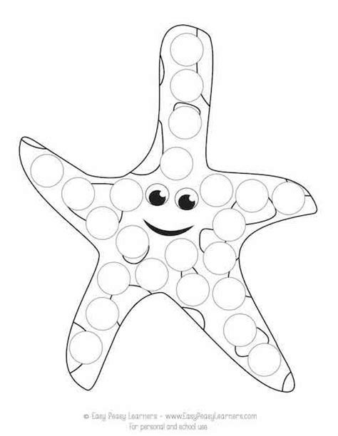 You will love these free worksheets Free Sea Animals Do a Dot Printables - Easy Peasy Learners