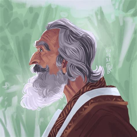 Wise Old Man Sketch