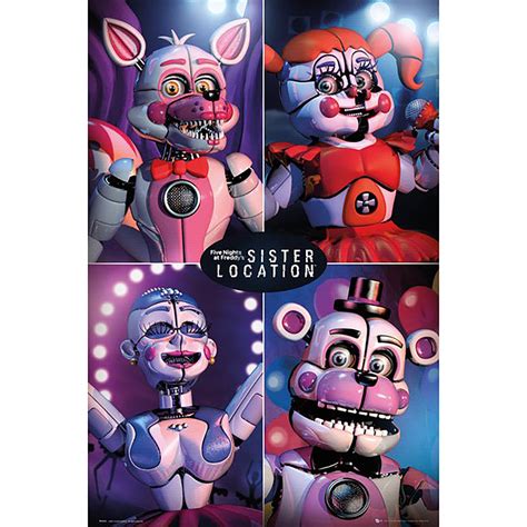 Five Nights At Freddy S Sister Location Funtime Freddy Poster Vrogue
