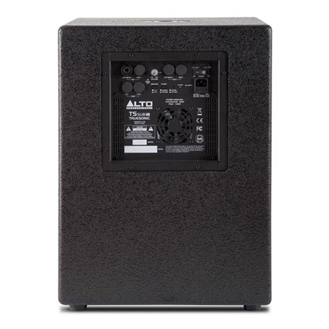 Alto Truesonic Sub 15 Active Pa Subwoofer At Gear4music