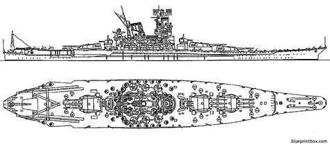 Ijn Yamato 1945 Battleship Free Plans And