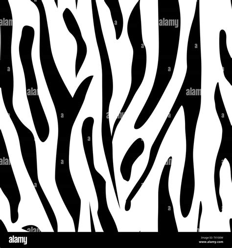 Zebra Stripes Seamless Pattern Zebra Print Animal Skin Tiger Stripes