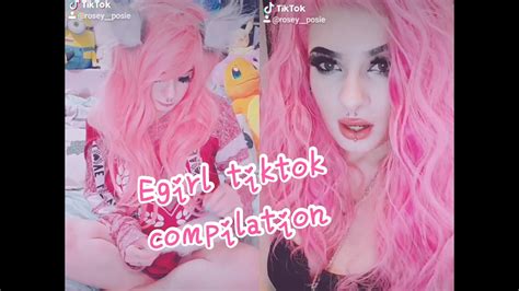 Egirl Tiktok Compilation Youtube