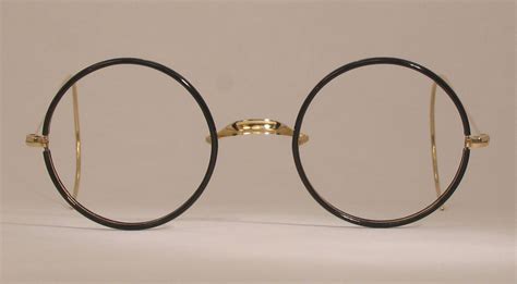 Optometrist Attic Ao 40 Gold Round Windsor Antique Eyeglasses Eyeglasses Glasses Frames