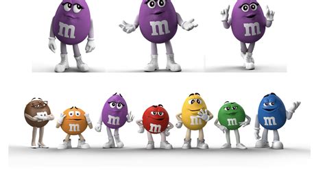Mandms Have A New Spokescandy Purple Representing Acceptance And