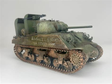 M A Marine Sherman By Academy WWII IModeler