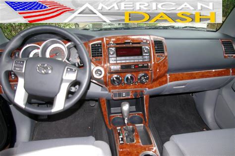 Buy Toyota Tacoma X Runner Pre Runner Interior Burl Wood Dash Trim Kit