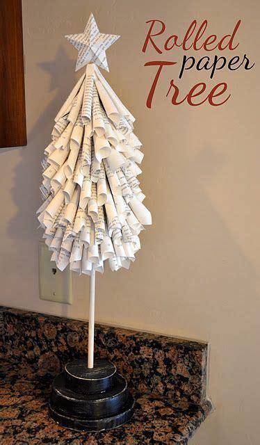 Love This Tree Made From 200 Rolled Book Pages Paper Christmas Tree
