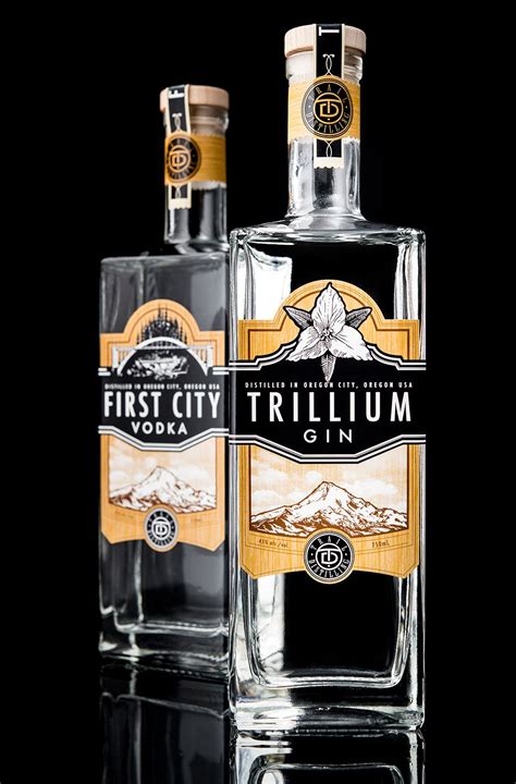Trillium Gin And First City Vodka Designed For Trail Distilling