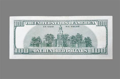 Hundred Dollar Bill Front And Back