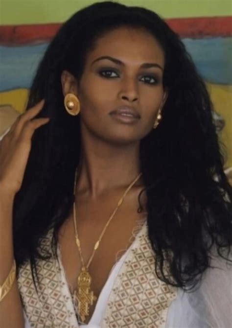 Eritrean Model And Actress Zeudi Araya In African Beauty
