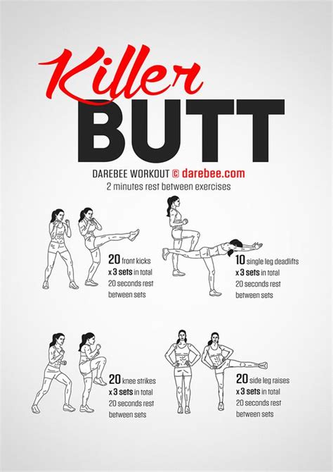 31 Intense Booty Workouts That Will Help Get You The Perfect Butt Trimmedandtoned