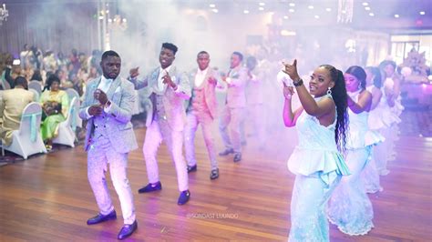 Beautiful Congolese Wedding Entrance Dance Ye Wana Newport Ky Youtube