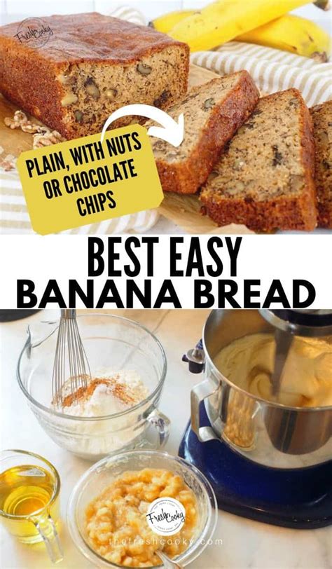 Thousands of people make it every day. Best Easy Banana Bread Recipe (+ High Altitude & Gluten Free Option) • The Fresh Cooky