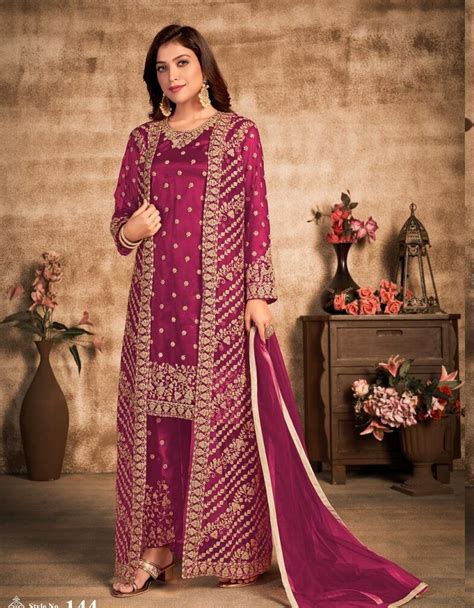 Party Wear Long Shrug With Kurta And Pant Shrug Gown