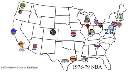 70 Years Of Nba Expansion In 40 Seconds Youtube