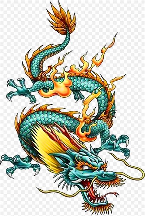 China Chinese Dragon Tattoo Legendary Creature Png
