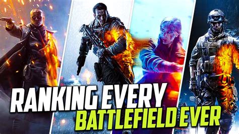 Ranking Every Battlefield Game Ever Youtube