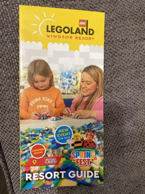 Legoland Lego Windsor 2023 Resort Guide Map Leaflet Brand New Eur 354
