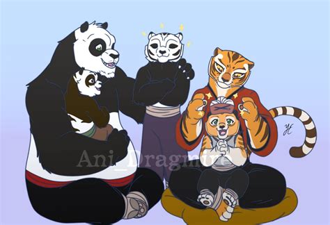 Po And Tigress Lion King Story Kung Fu Panda Fantasy World
