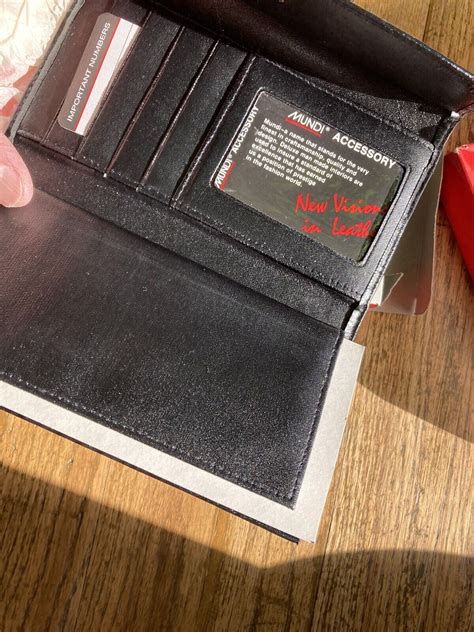 Vintage Rolfs Wallet Leather Kisslock Checkbook Clutch And 2 Mundi