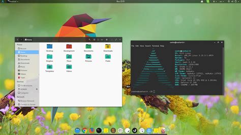 Arch Linux Numix Theme W Transparency By Sash239 On Deviantart