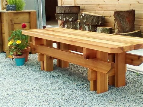 Japanese Style Cedar Bench Woodworking Projects Diy Japanese Bench