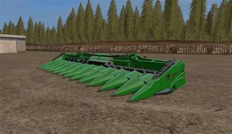 Fs17 John Deere 612c Cutter V10 Farming Simulator 2019 2017 2015 Mod