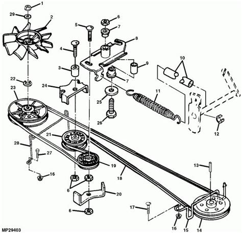 Craftsman Lawn Mower Pulley Diagram Wiring Diagram Images