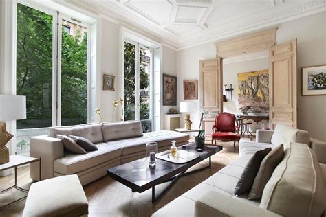 Classic French Living Interior Design Ideas