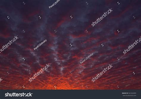Soft Sunset Sky Background Gradient Orange Stock Photo 561026905