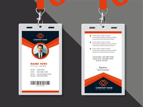 Professional Creative Id Card Design By Laboni Akter On Dribbble