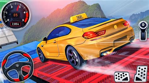 City Car Driving Taxi Superhero Car Racing Stunt Games 3d Android