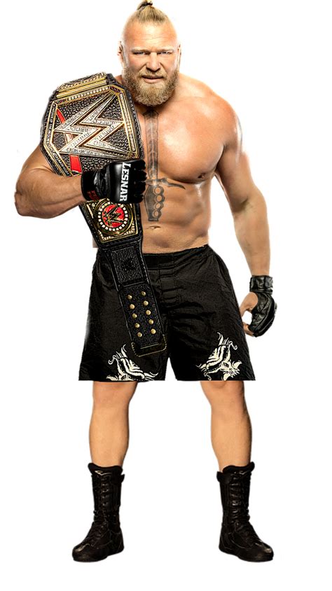 Brock Lesnar Full Body Custom Png By Decentrenderz On Deviantart