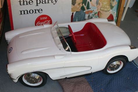 Very Rare 1956 Eska Chevrolet Corvette Pedal Car Pedal Cars Toy