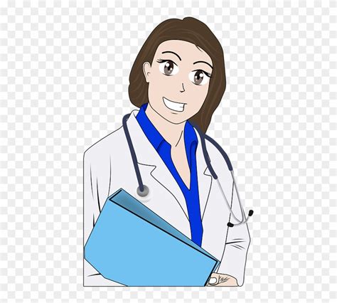 Download Gambar Orang Profesi Dokter Wanita Kartun Clipart 3459980