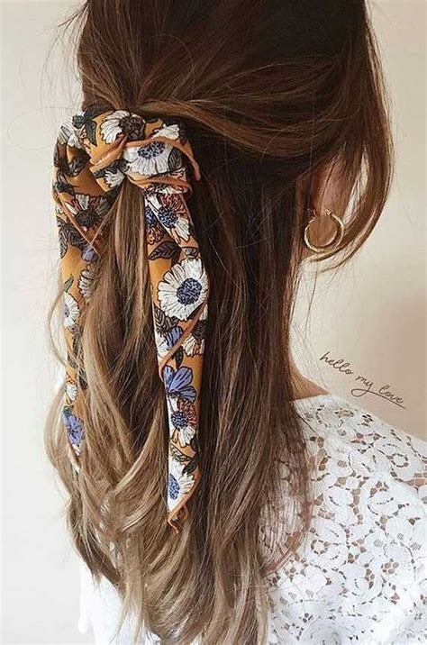 Fabulous Ways To Wear A Scarf And Hair Pin In Your Hair 2020 Scarf