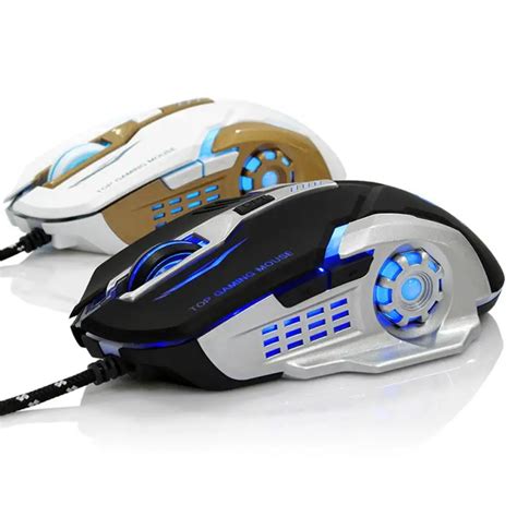 Eco Hiperdeal Fashion Cool Mouse 3200 Dpi 6d Buttons Led Mechanical